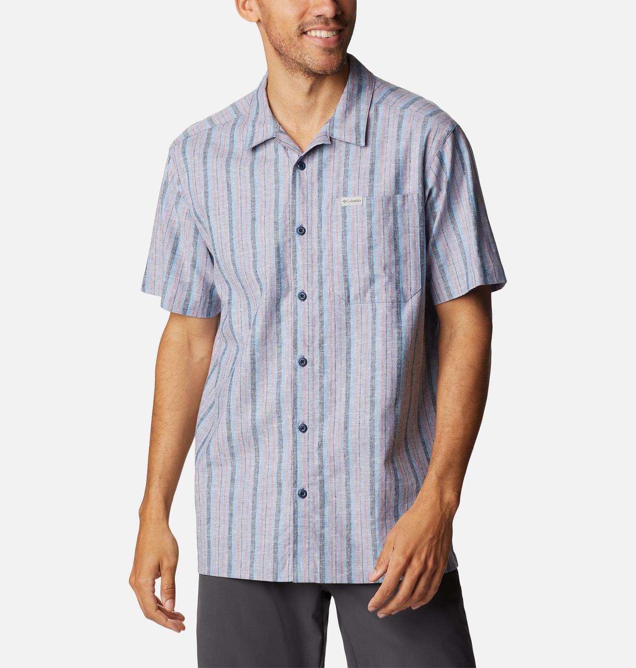 Men's Sage Springs™ Linen Short Sleeve Shirt 1