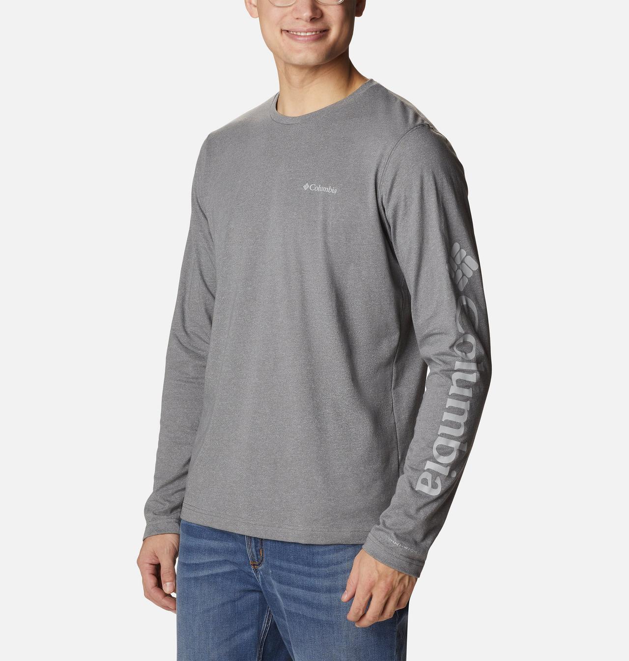 Men's Thistletown Hills™ Long Sleeve Logo T-Shirt - Tall 5