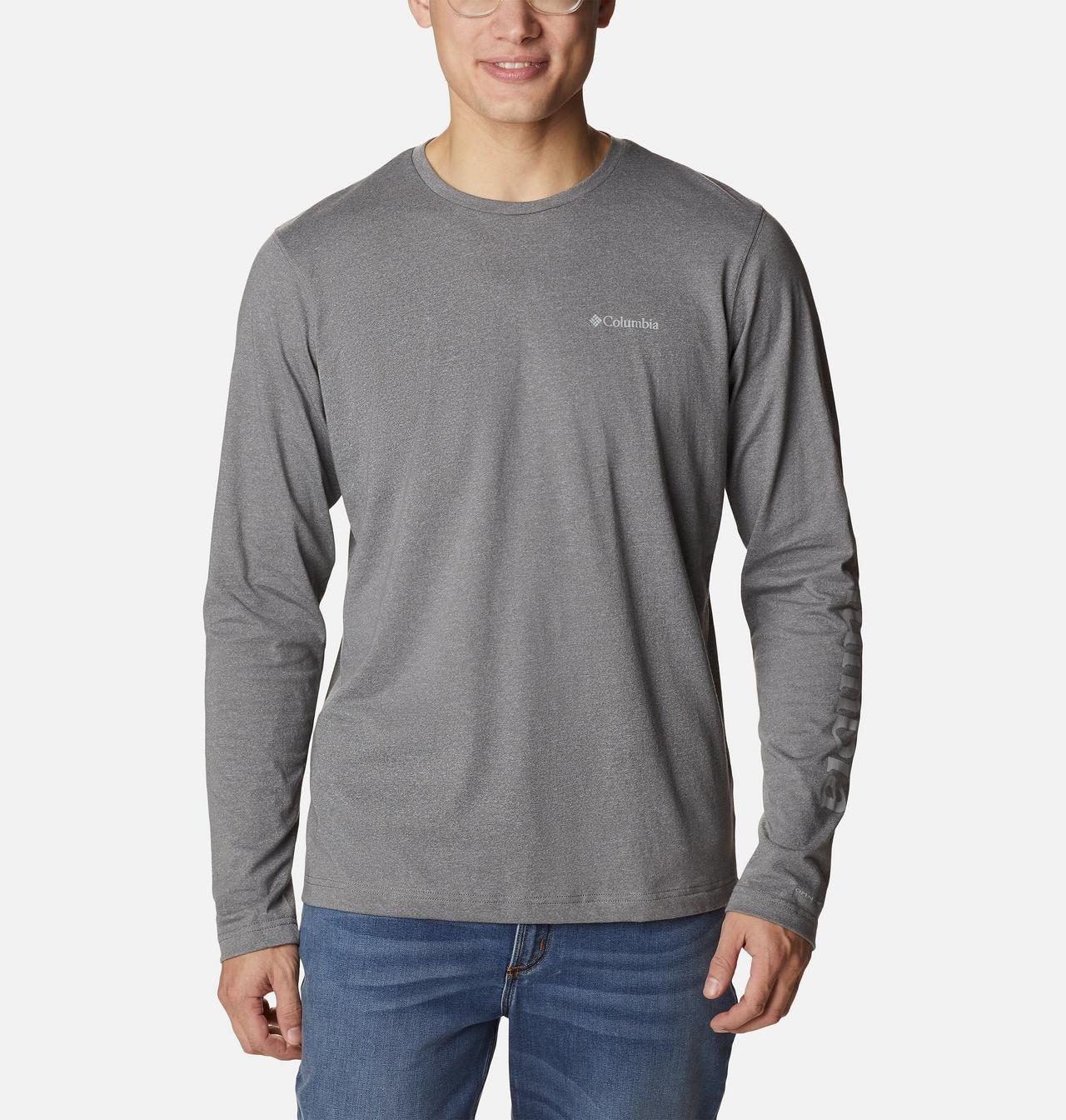 Men's Thistletown Hills™ Long Sleeve Logo T-Shirt - Tall 1