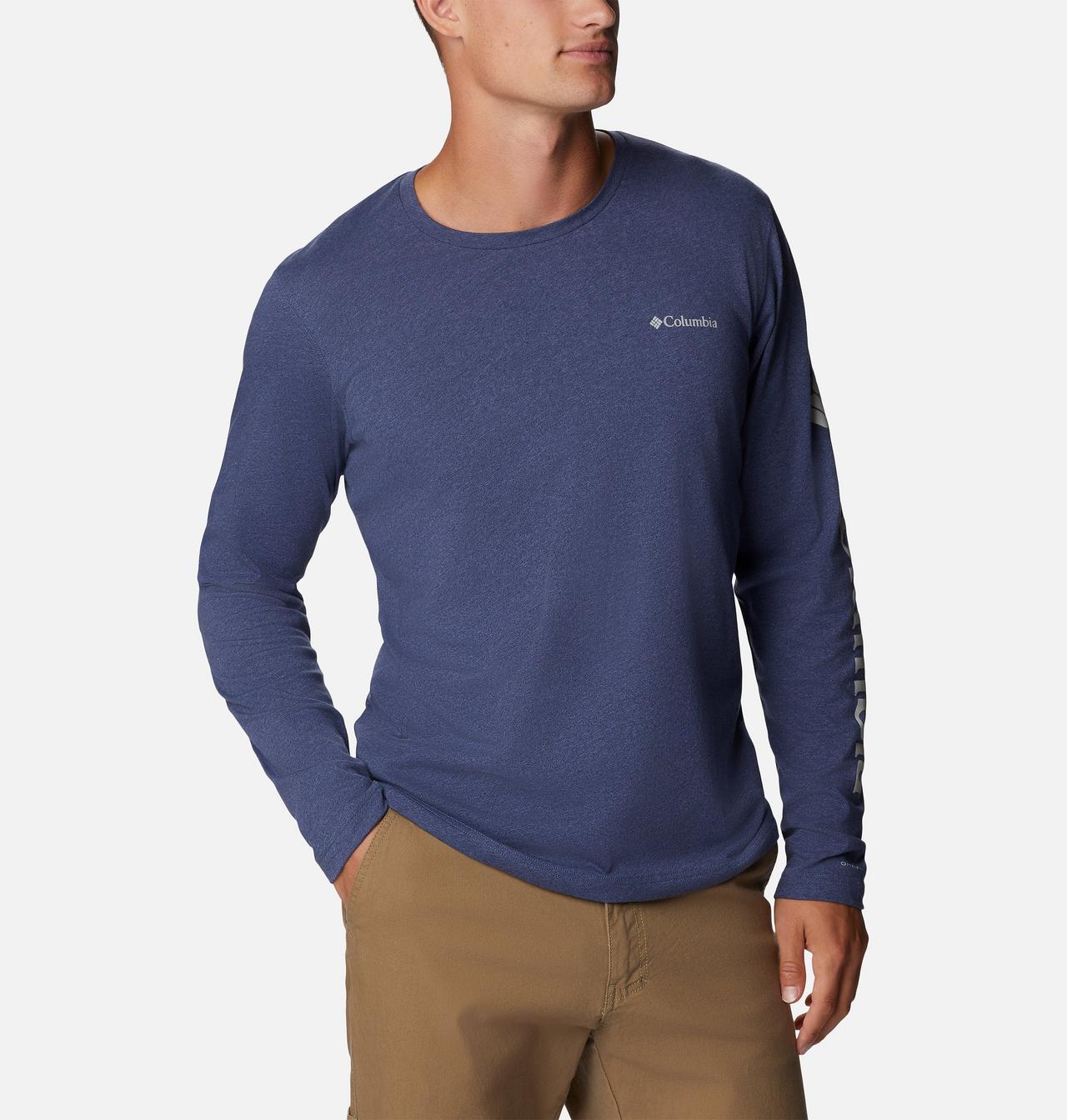 Men's Thistletown Hills™ Long Sleeve Logo T-Shirt - Tall 5