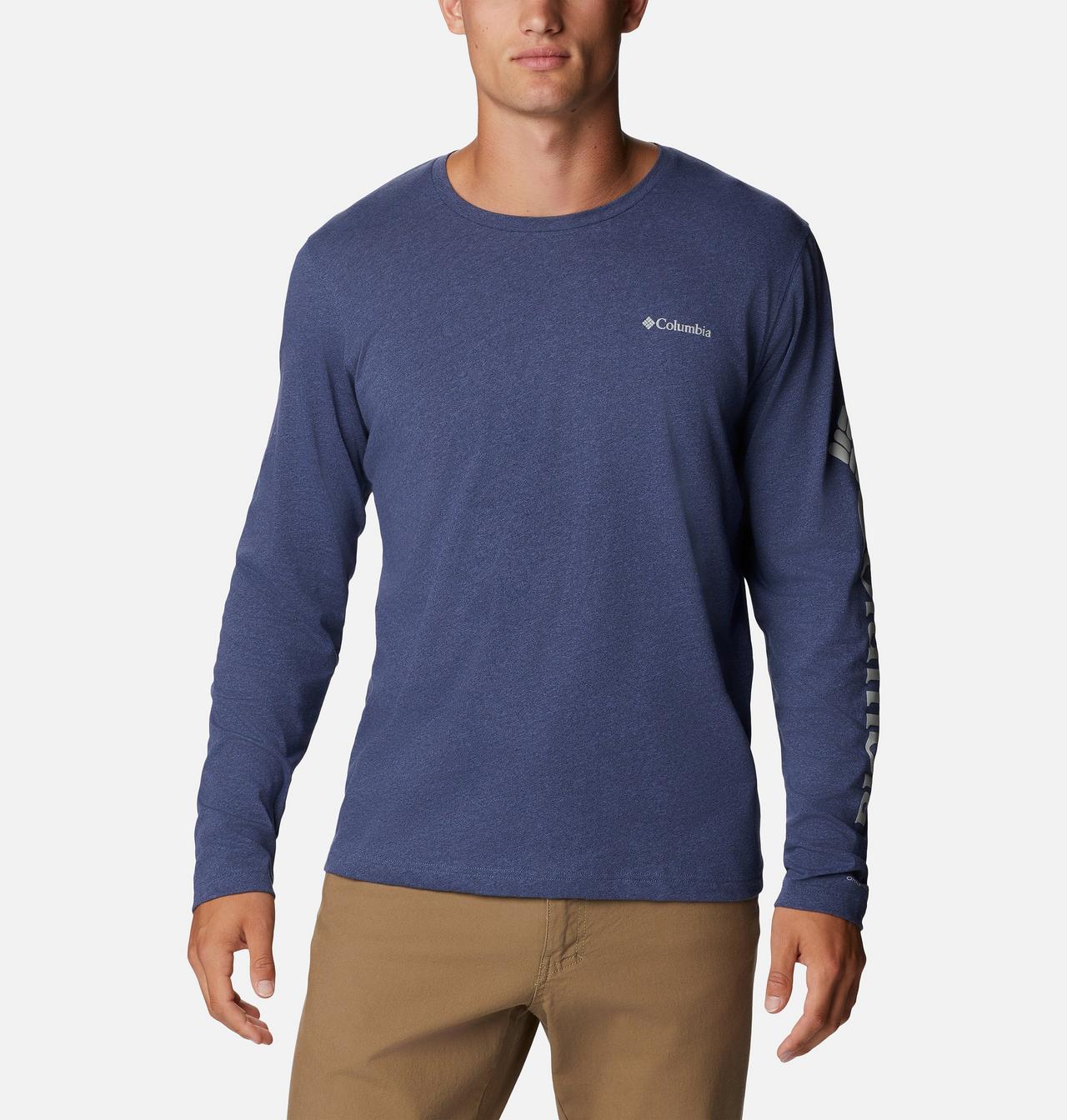 Men's Thistletown Hills™ Long Sleeve Logo T-Shirt - Tall 1