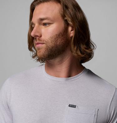 T-shirt Technique Thistletown Hills Pocket Homme, Color: Columbia Grey Heather, image 8