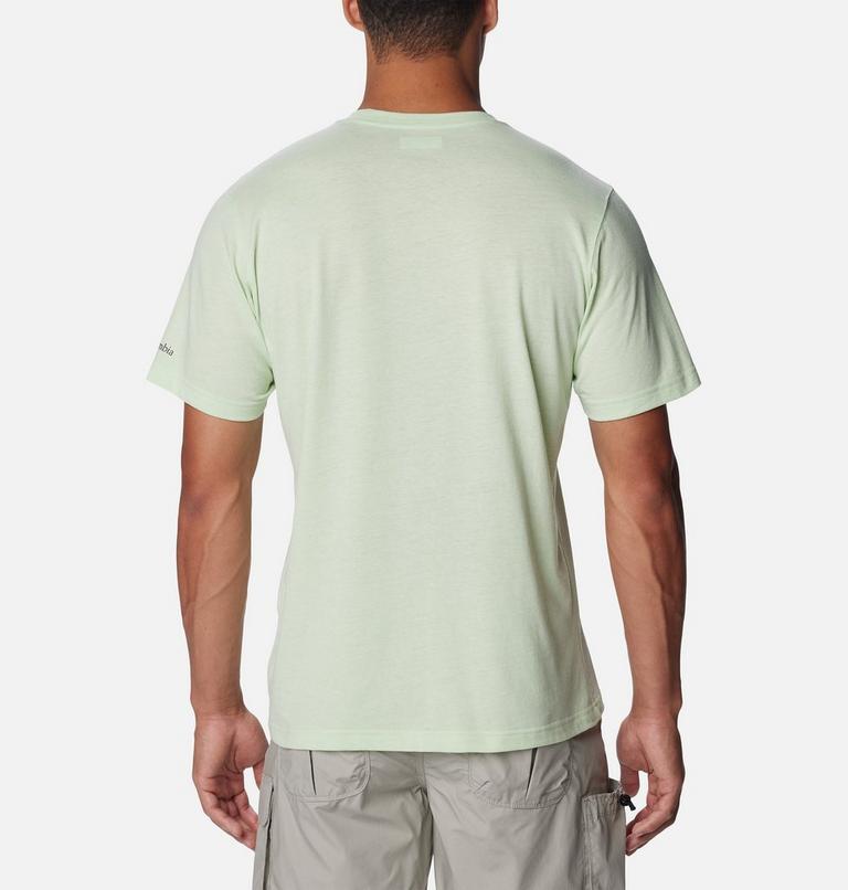 Men's Thistletown Hills Pocket Technical T-Shirt, Color: Sage Leaf Heather, image 2