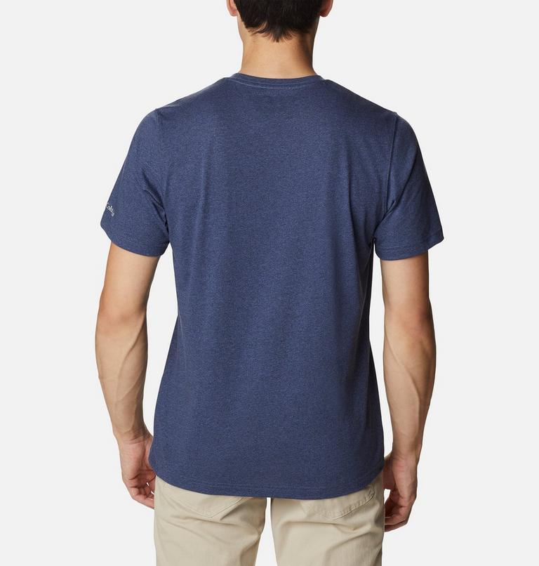 Men's Thistletown Hills Pocket Technical T-Shirt, Color: Dark Mountain Heather, image 2