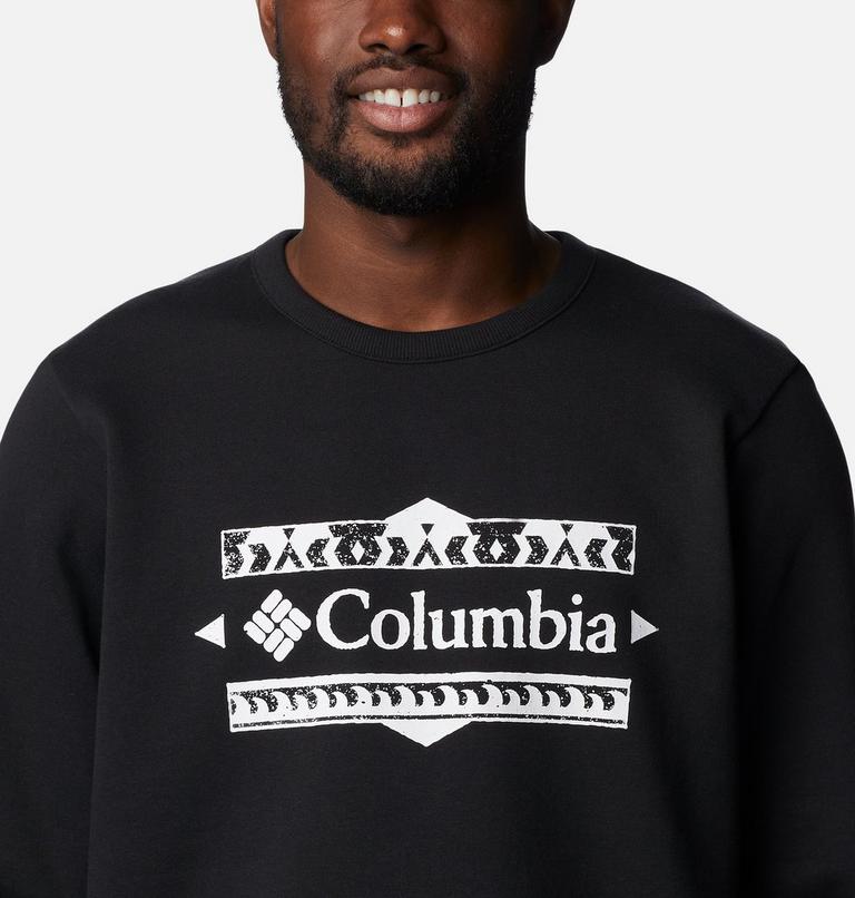 Men's Tumalo Creek Sweatshirt, Color: Black, Bordered CSC, image 4