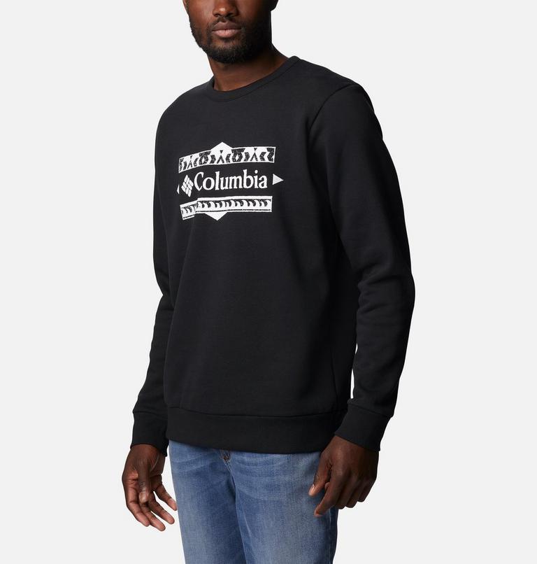 Men's Tumalo Creek Sweatshirt, Color: Black, Bordered CSC, image 5