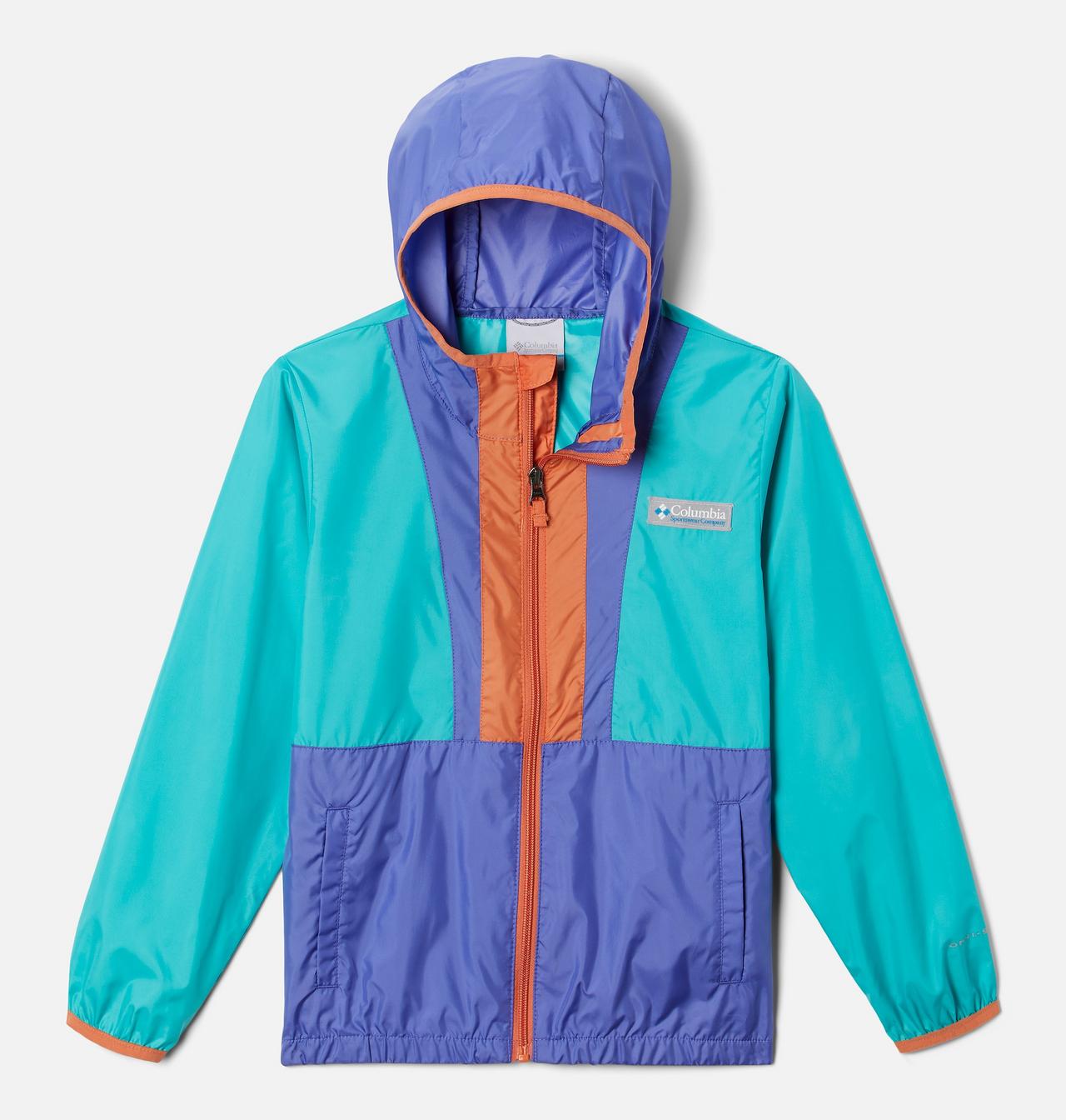 Kids' Back Bowl™ Hooded Windbreaker 1