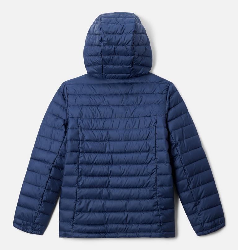 Girl's Silver Falls Insulated Hooded Jacket, Color: Nocturnal, image 2