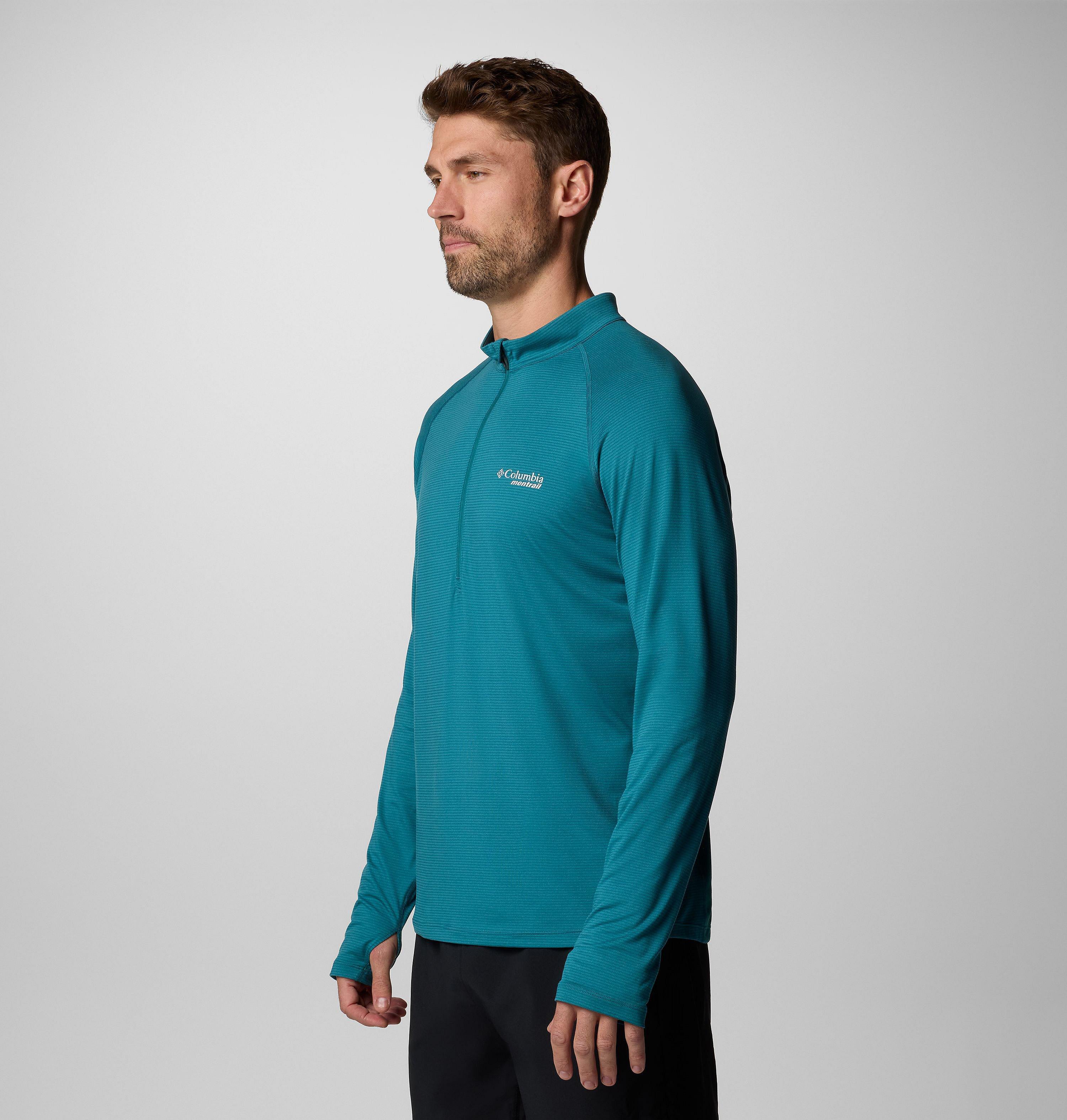 Men's Endless Trail™ Half Zip Mesh Long Sleeve Shirt | 364 | L 4