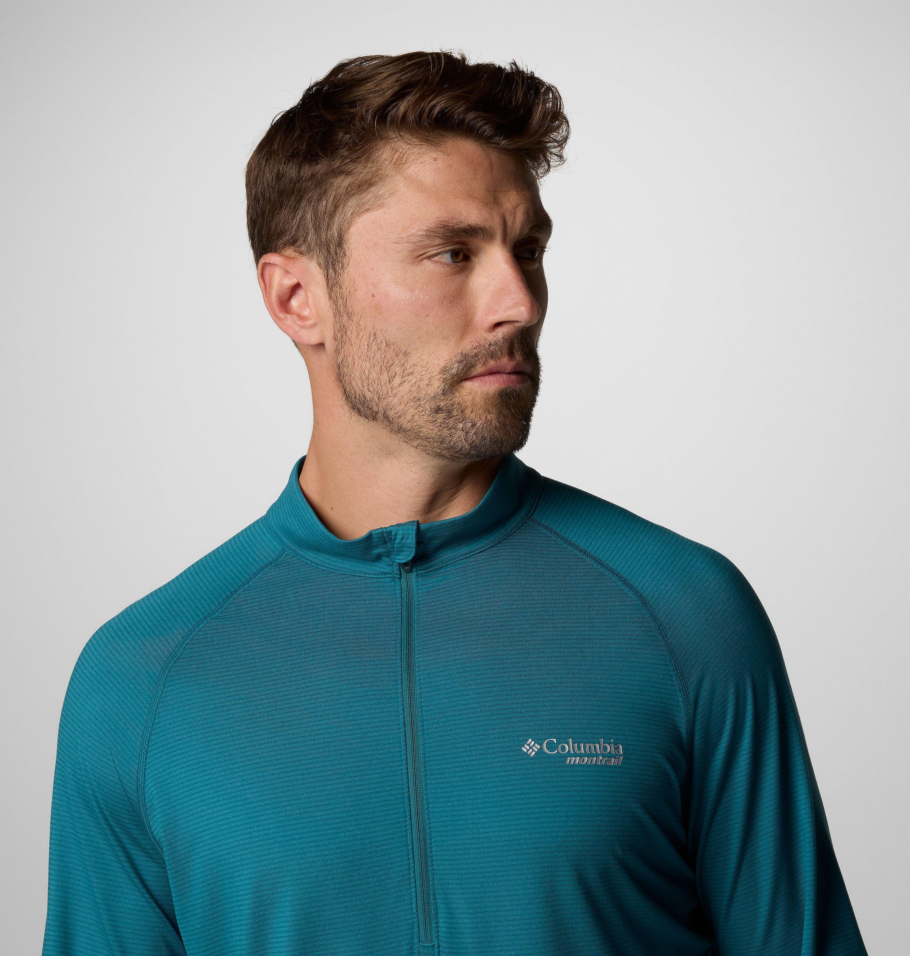 Men's Endless Trail™ Half Zip Mesh Long Sleeve Shirt | 364 | L 5