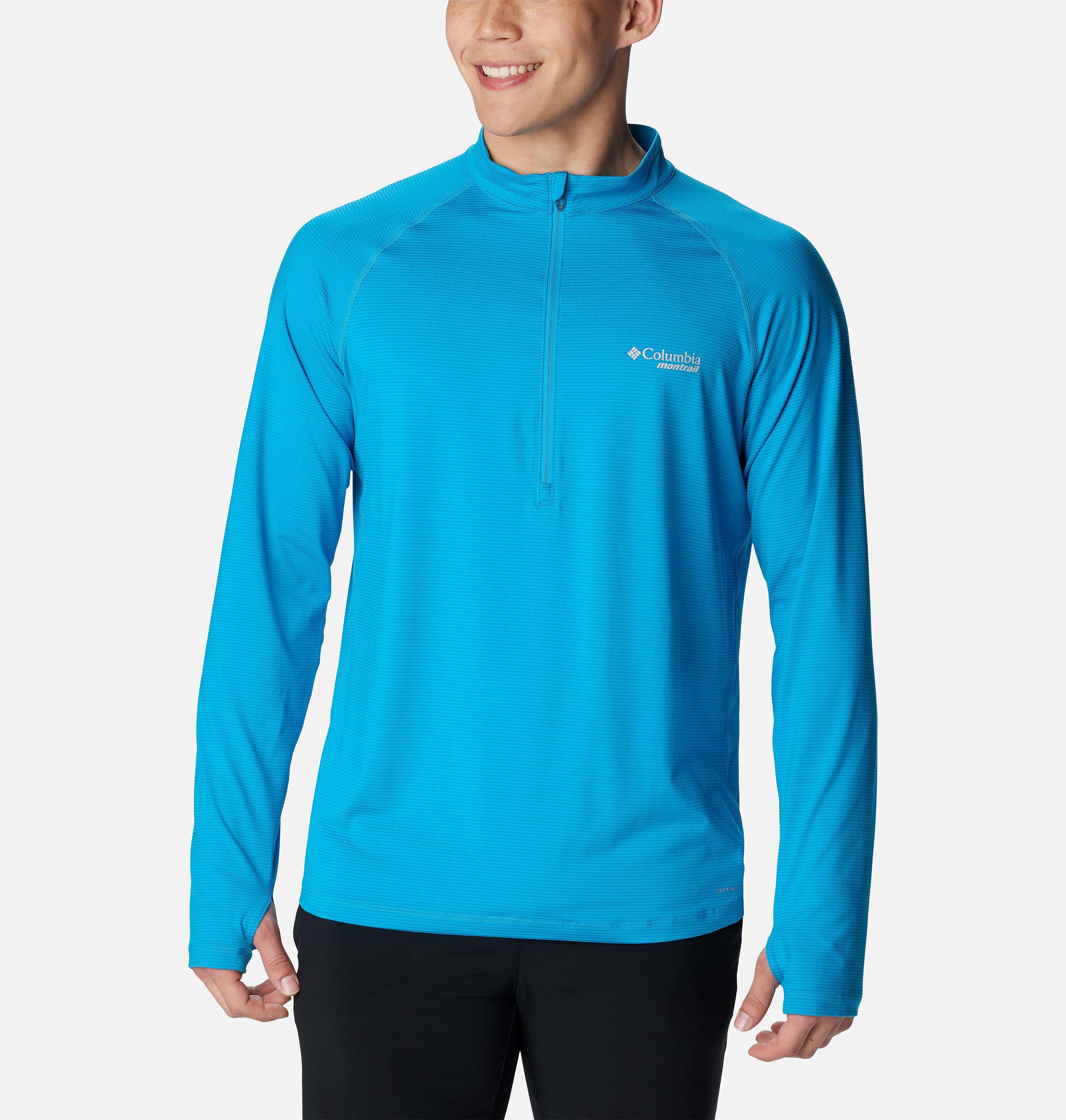 Men's Endless Trail Half Zip Mesh Long Sleeve Shirt | Columbia