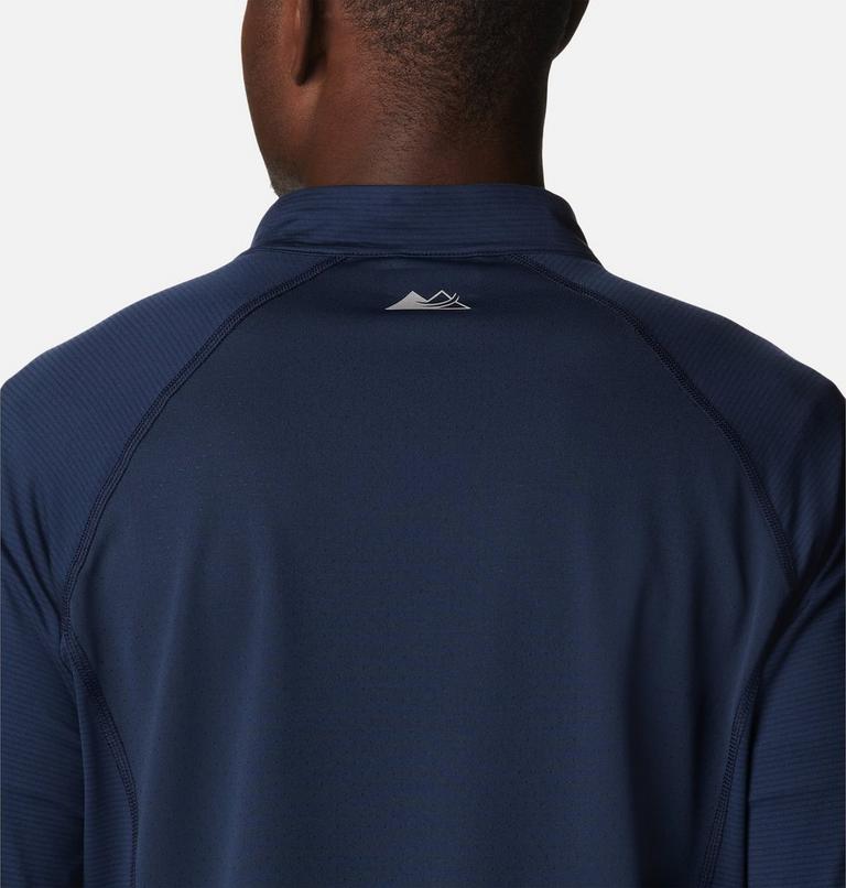 Men's Endless Trail Running Long Sleeve T-Shirt, Color: Collegiate Navy, image 5