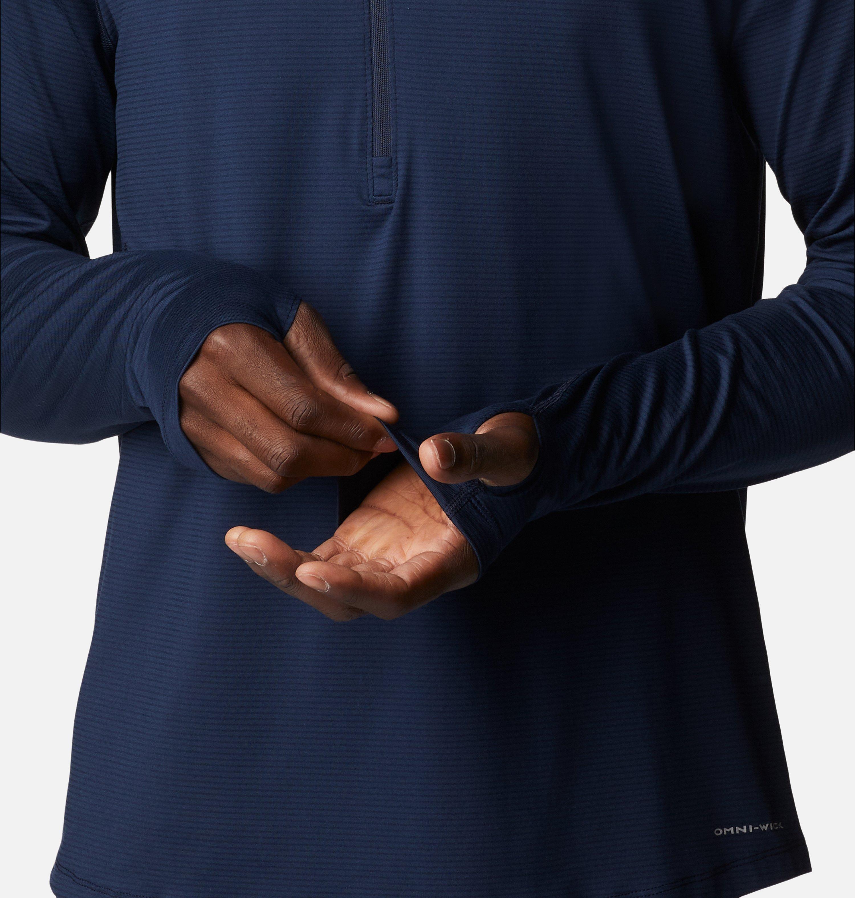 Men's Endless Trail Half Zip Mesh Long Sleeve Shirt 6