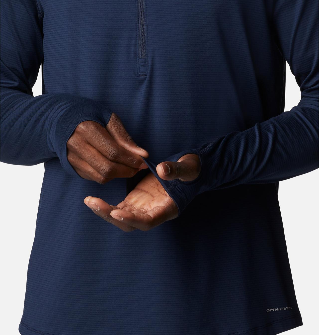 Men's Endless Trail™ Half Zip Mesh Long Sleeve Shirt 6