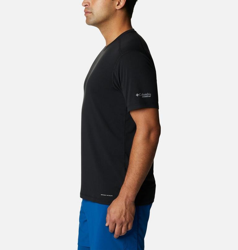 Men's Endless Trail Running Technical T-shirt, Color: Black, image 3