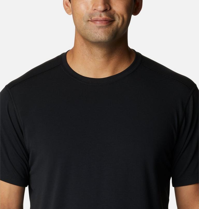 Men's Endless Trail Running Technical T-shirt, Color: Black, image 4