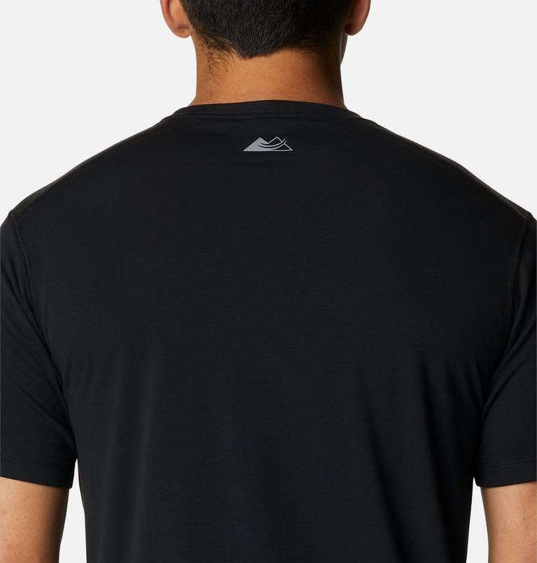 Men's Endless Trail Running Technical T-shirt, Color: Black, image 5