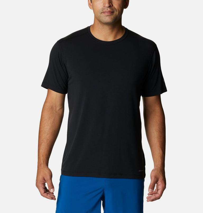 Men's Endless Trail Running Technical T-shirt, Color: Black, image 1
