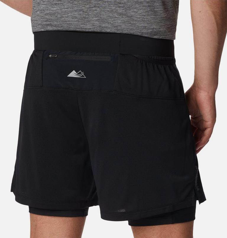 Men's Endless Trail 2-in-1 Running Shorts, Color: Black, image 5