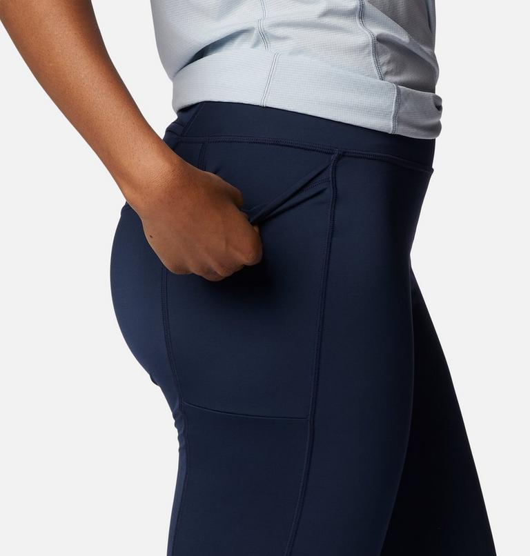 Men's Endless Trail Running Tight, Color: Collegiate Navy, image 6