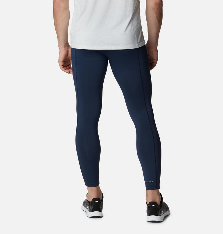 Men's Endless Trail Running Tight, Color: Collegiate Navy, image 2