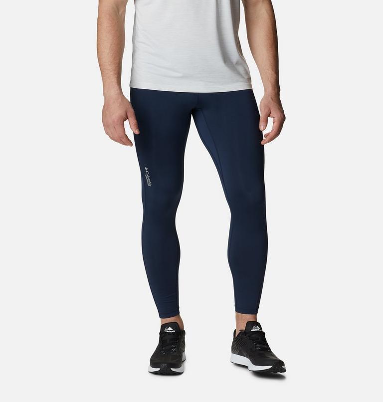 Men's Endless Trail Running Tight, Color: Collegiate Navy, image 1