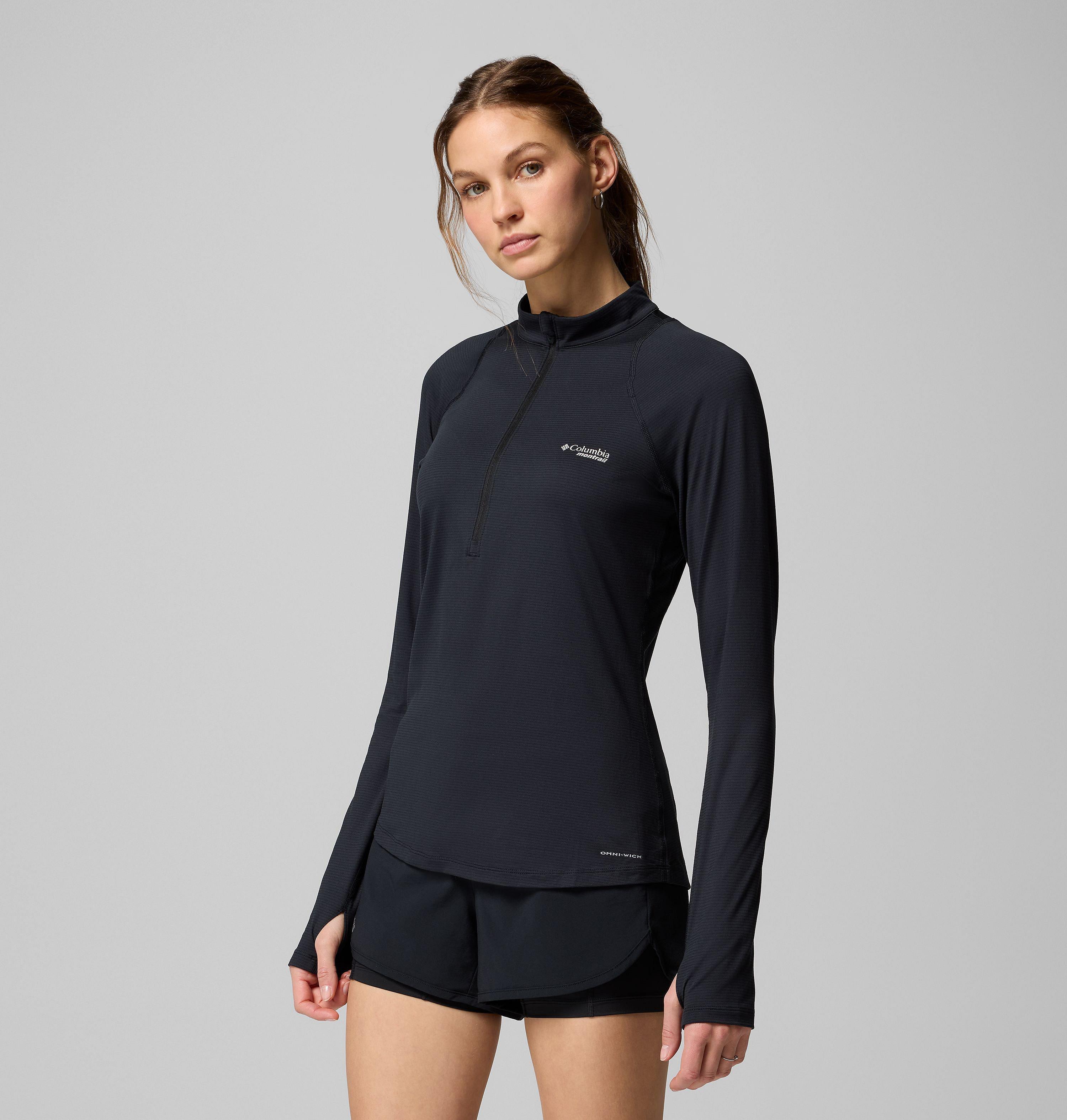 Women's Endless Trail™ Half Zip Mesh Long Sleeve Shirt | 010 | XXL 4