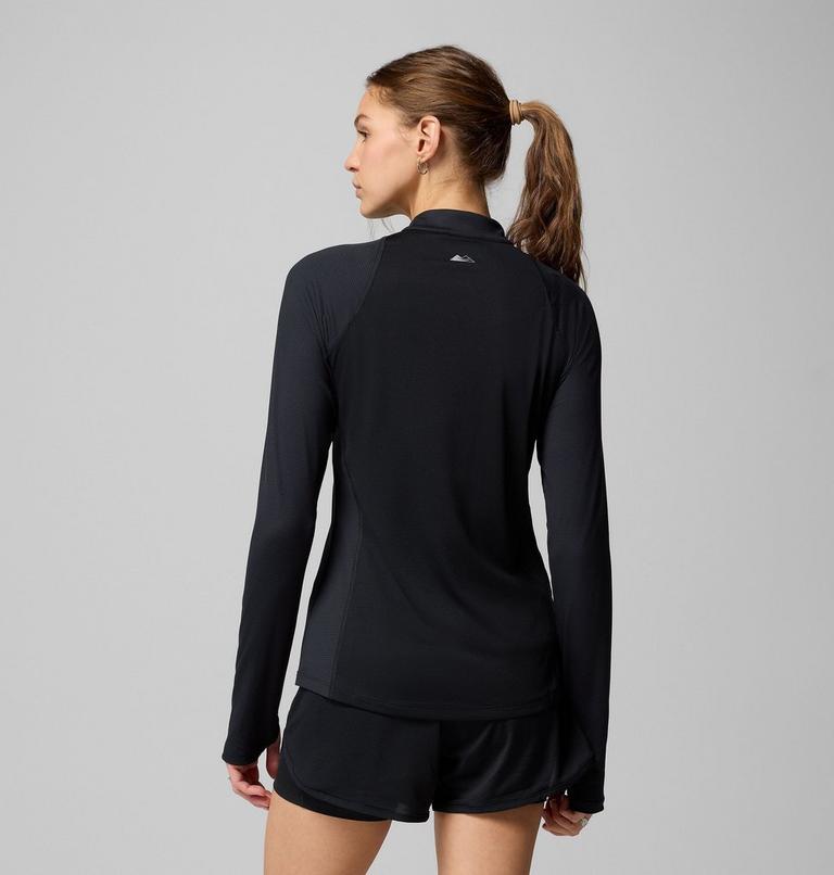 Women's Endless Trail Running Long Sleeve T-Shirt, Color: Black, image 3