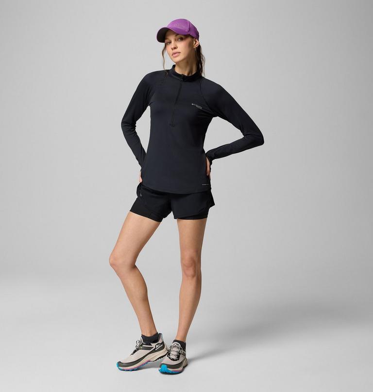 Women's Endless Trail Running Long Sleeve T-Shirt, Color: Black, image 2