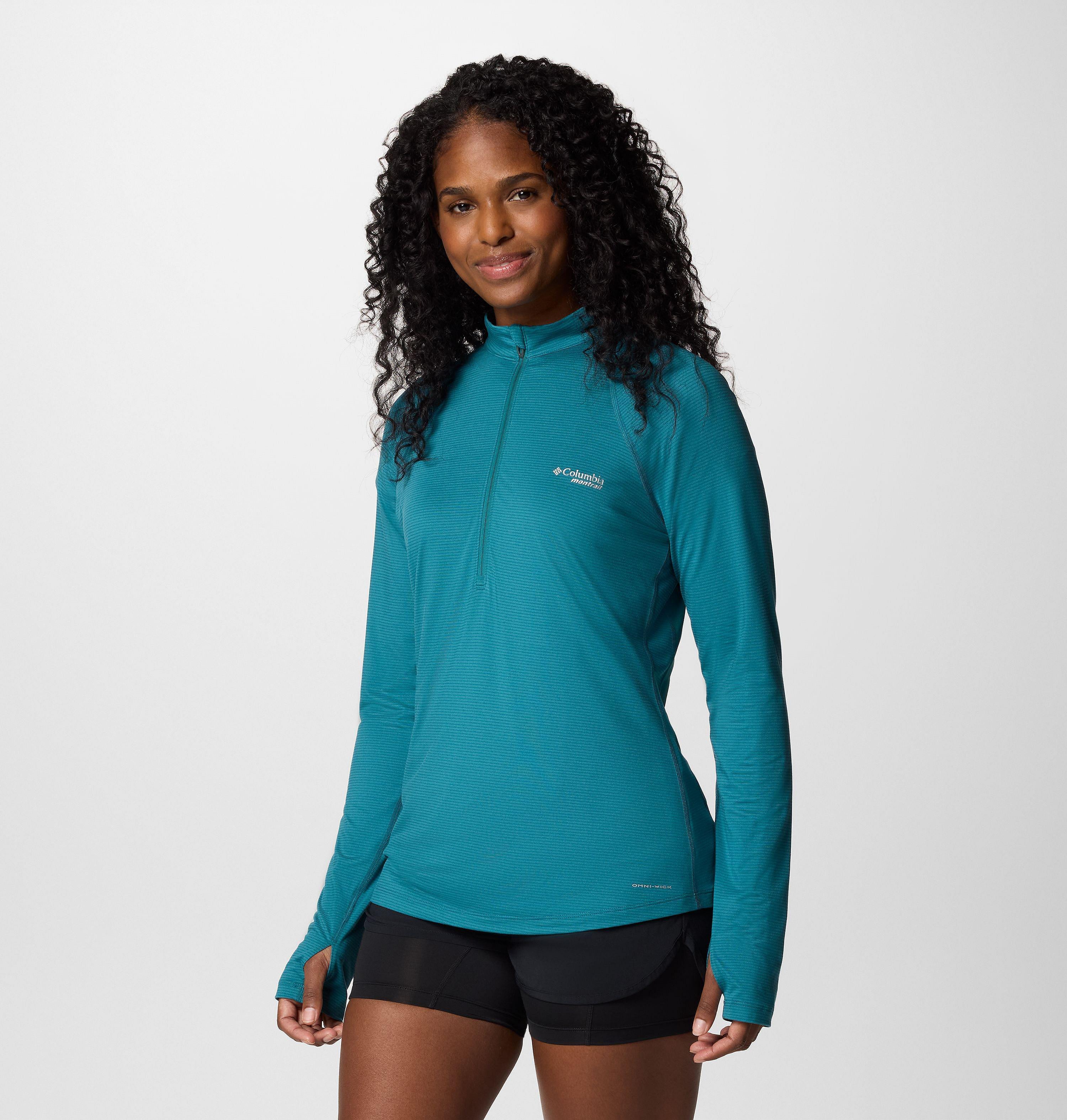 Women's Endless Trail Half Zip Mesh Long Sleeve Shirt 3