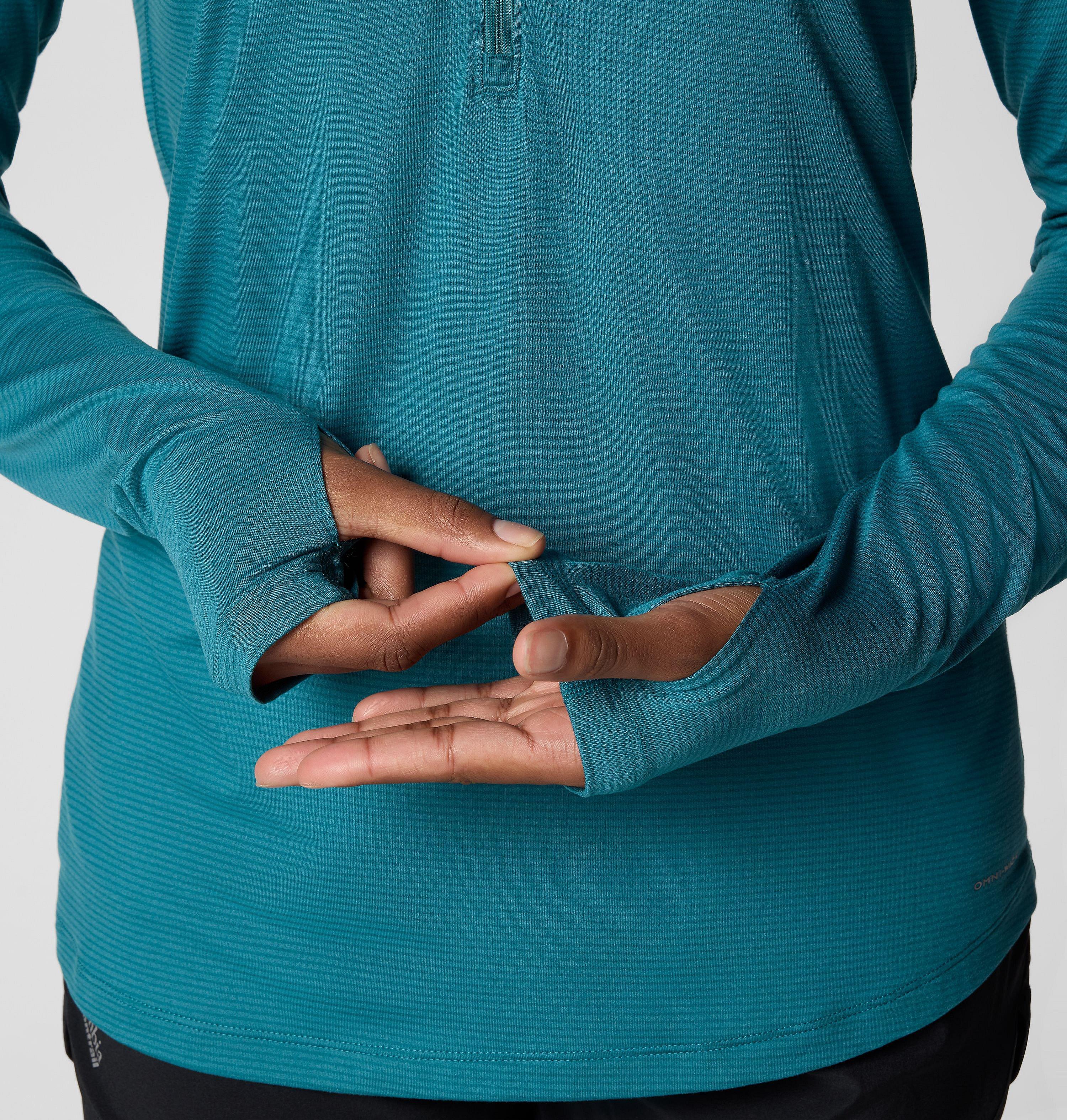 Women's Endless Trail Half Zip Mesh Long Sleeve Shirt | Columbia