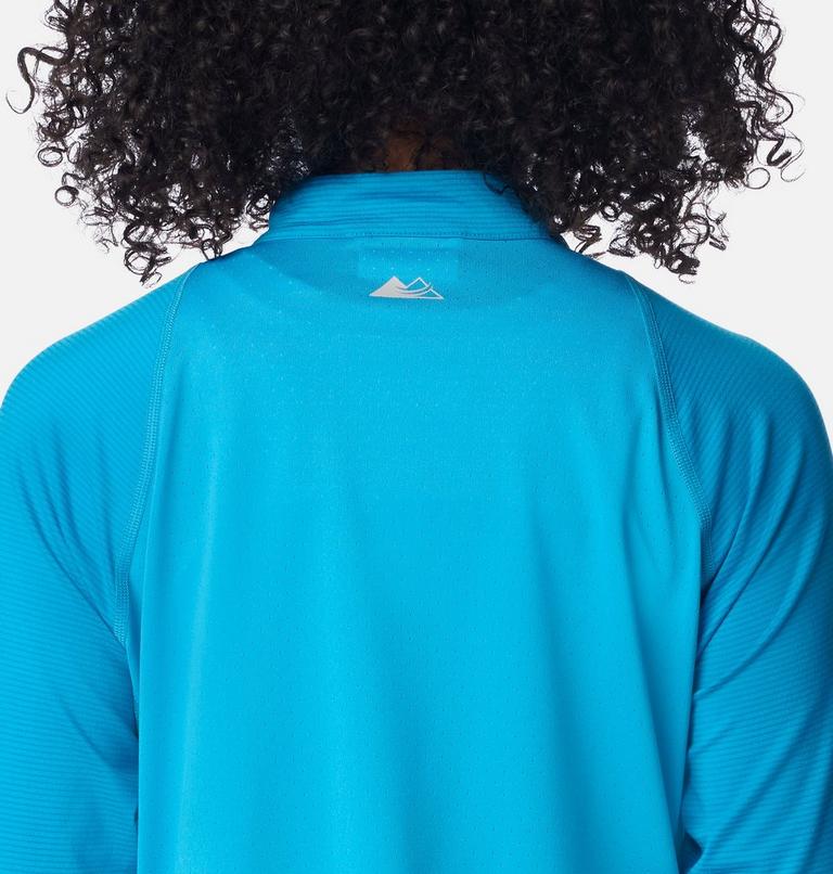 Women's Endless Trail Running Long Sleeve T-Shirt, Color: Ocean Blue, image 5