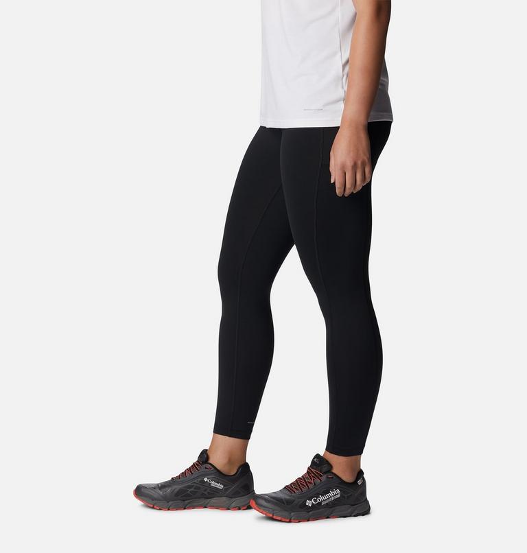 Women's Endless Trail Running 7/8 Leggings, Color: Black, image 3