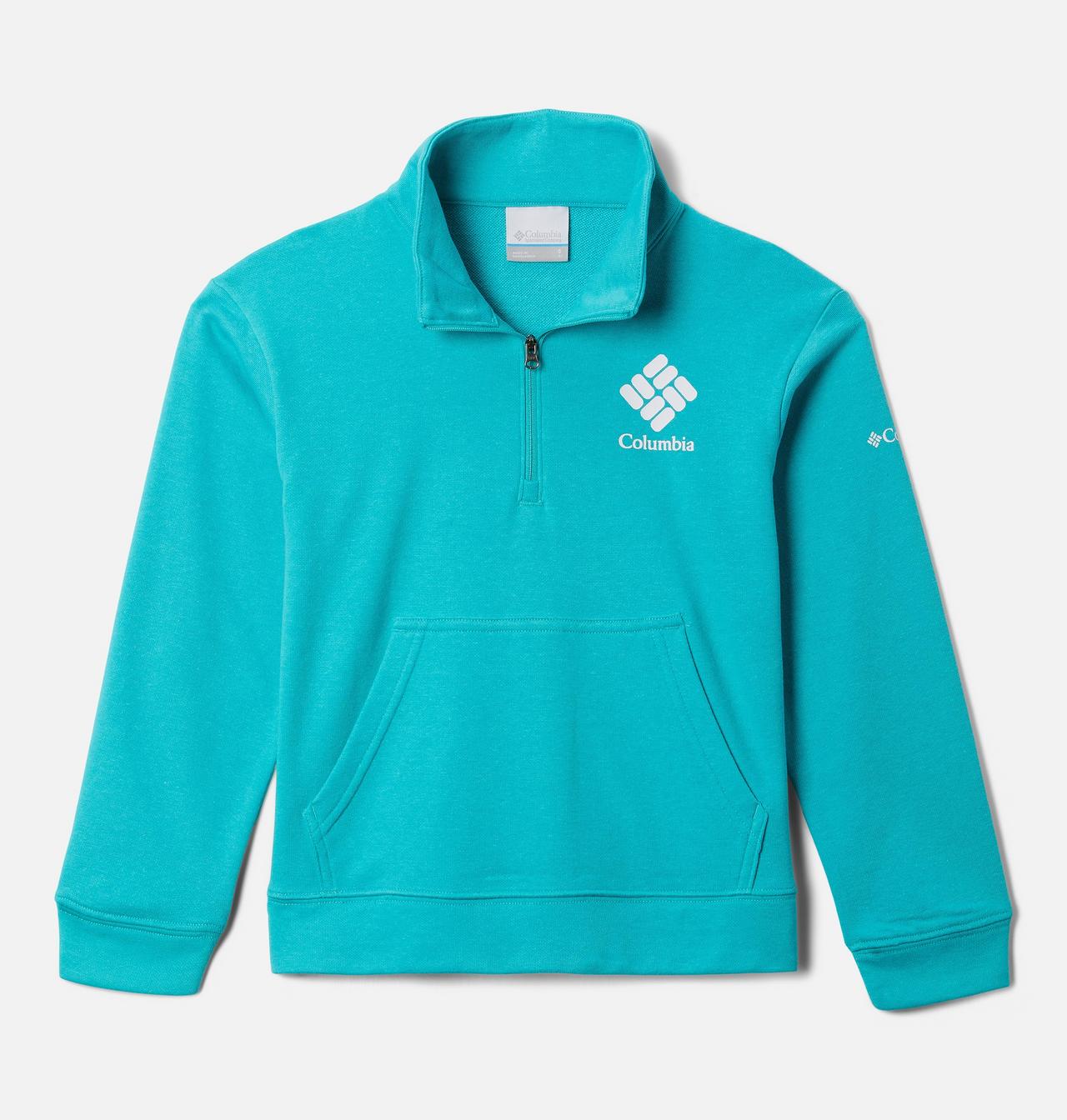 Girls' Columbia Trek™ French Terry Half Zip Pullover 1