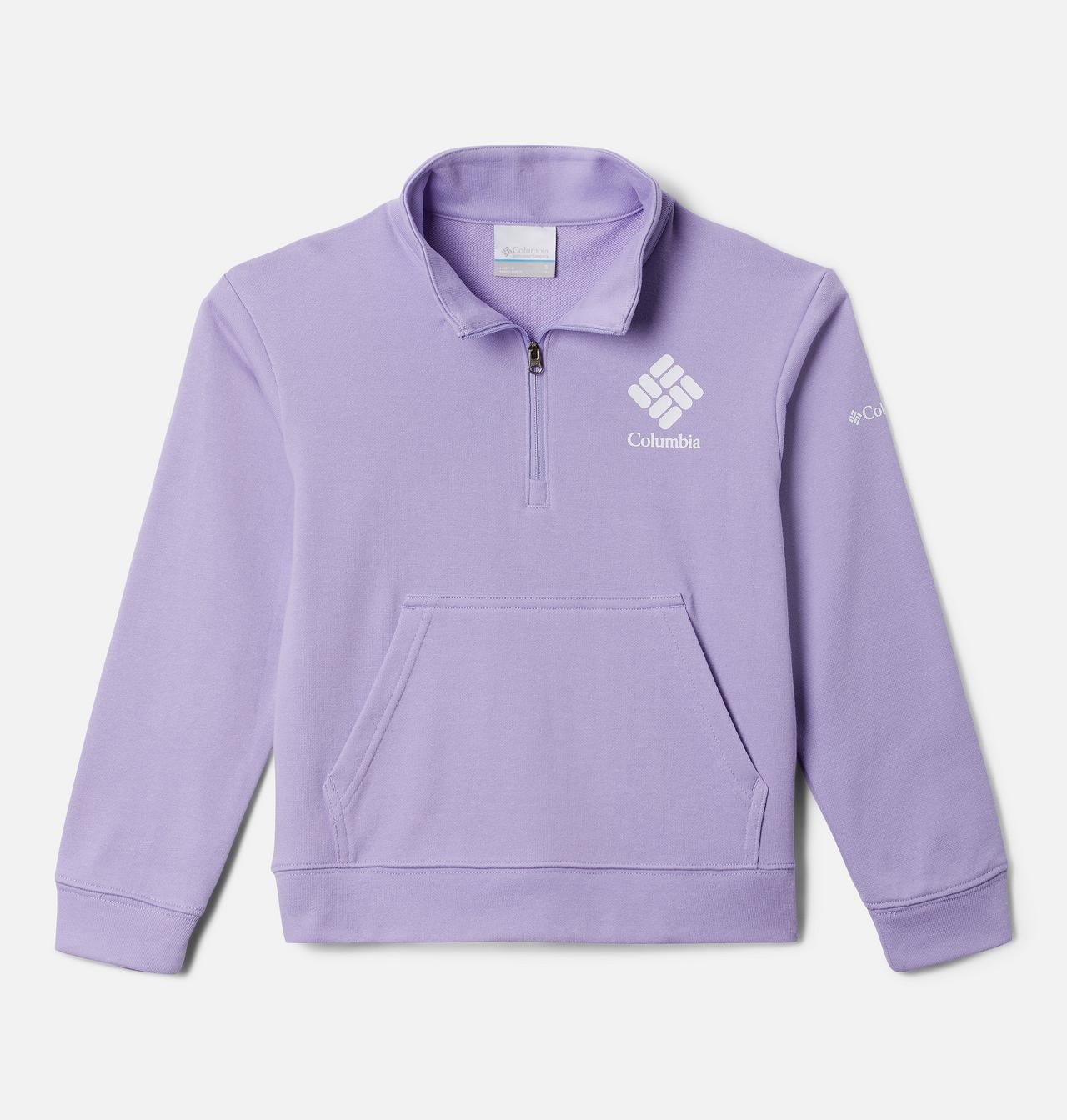 Girls' Columbia Trek™ French Terry Half Zip Pullover 1