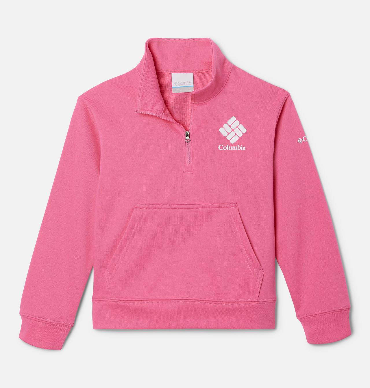 Girls' Columbia Trek™ French Terry Half Zip Pullover 1