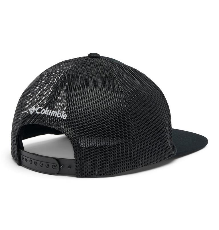 Unisex Columbia Flat Brim Snap Back Cap, Color: Black, Landroamer, image 2