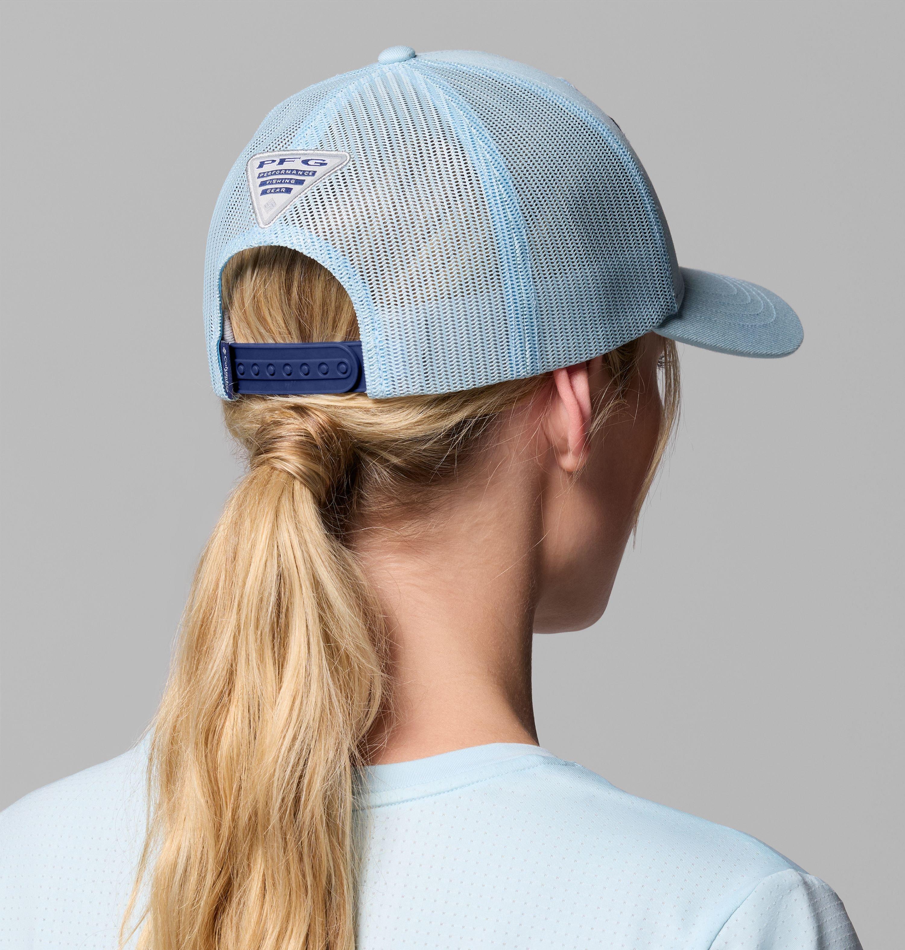 Women’s PFG Fish Flag Snapback Hat 4