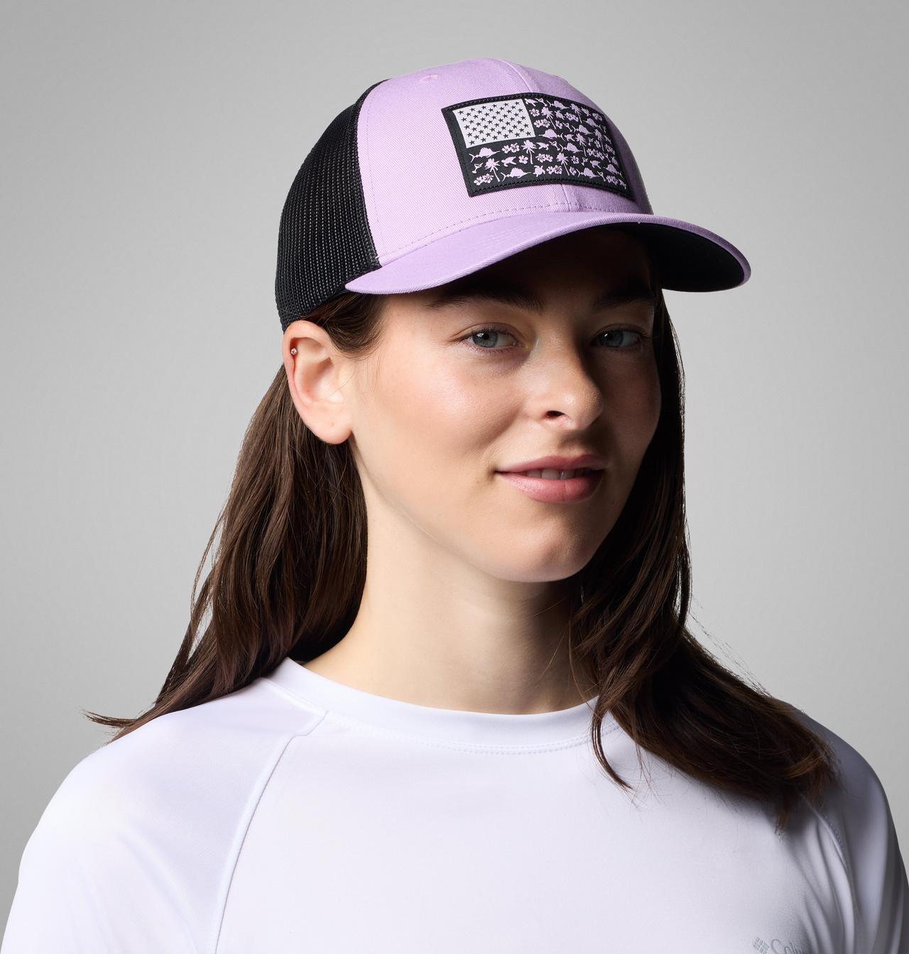 Women’s PFG Fish Flag™ Snapback Hat 3