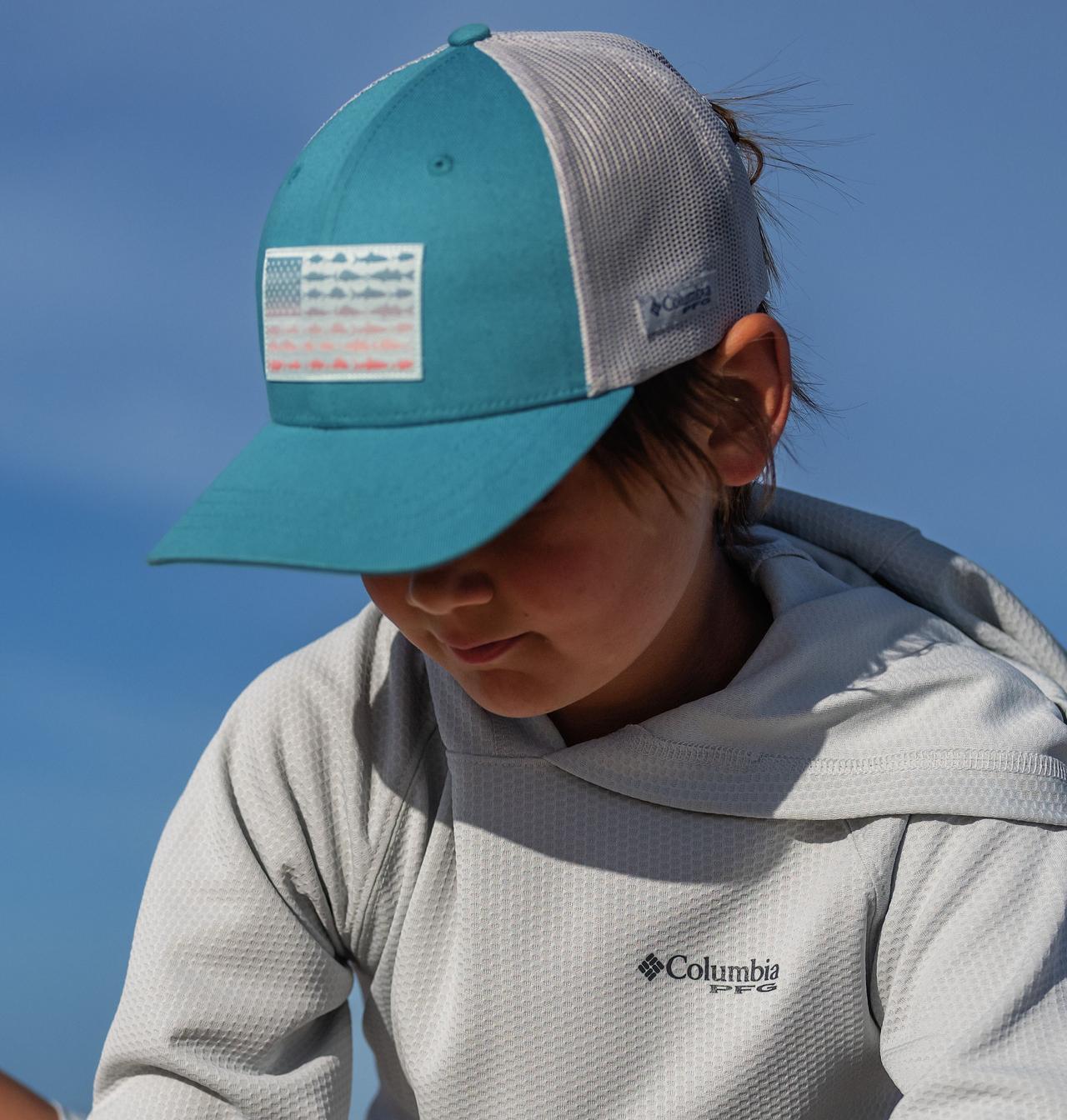 Kids’ PFG Fish Flag™ Snapback Cap 3