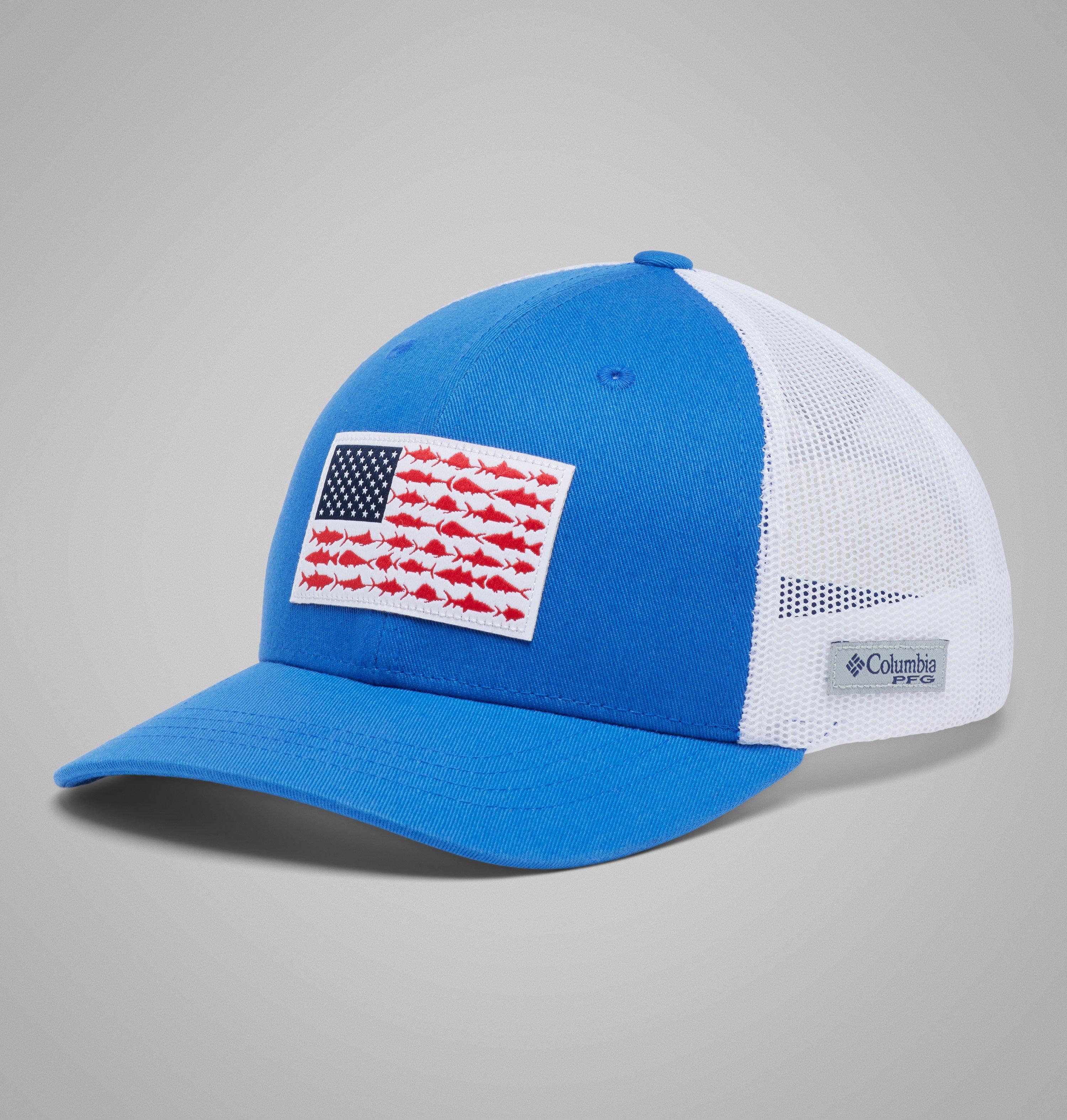 Kids’ PFG Fish Flag Snapback Cap 1