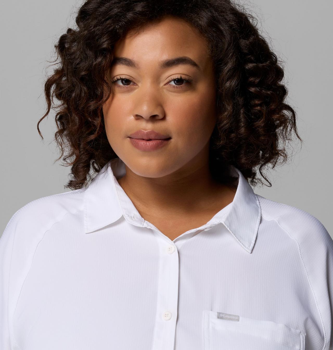 Women’s Anytime Lite™ Long Sleeve Shirt - Plus Size | 100 | 3X 4