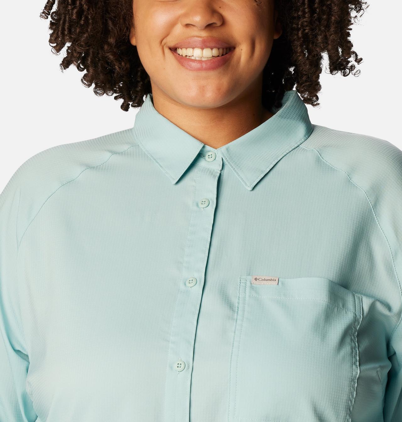 Women’s Anytime Lite™ Long Sleeve Shirt - Plus Size 4