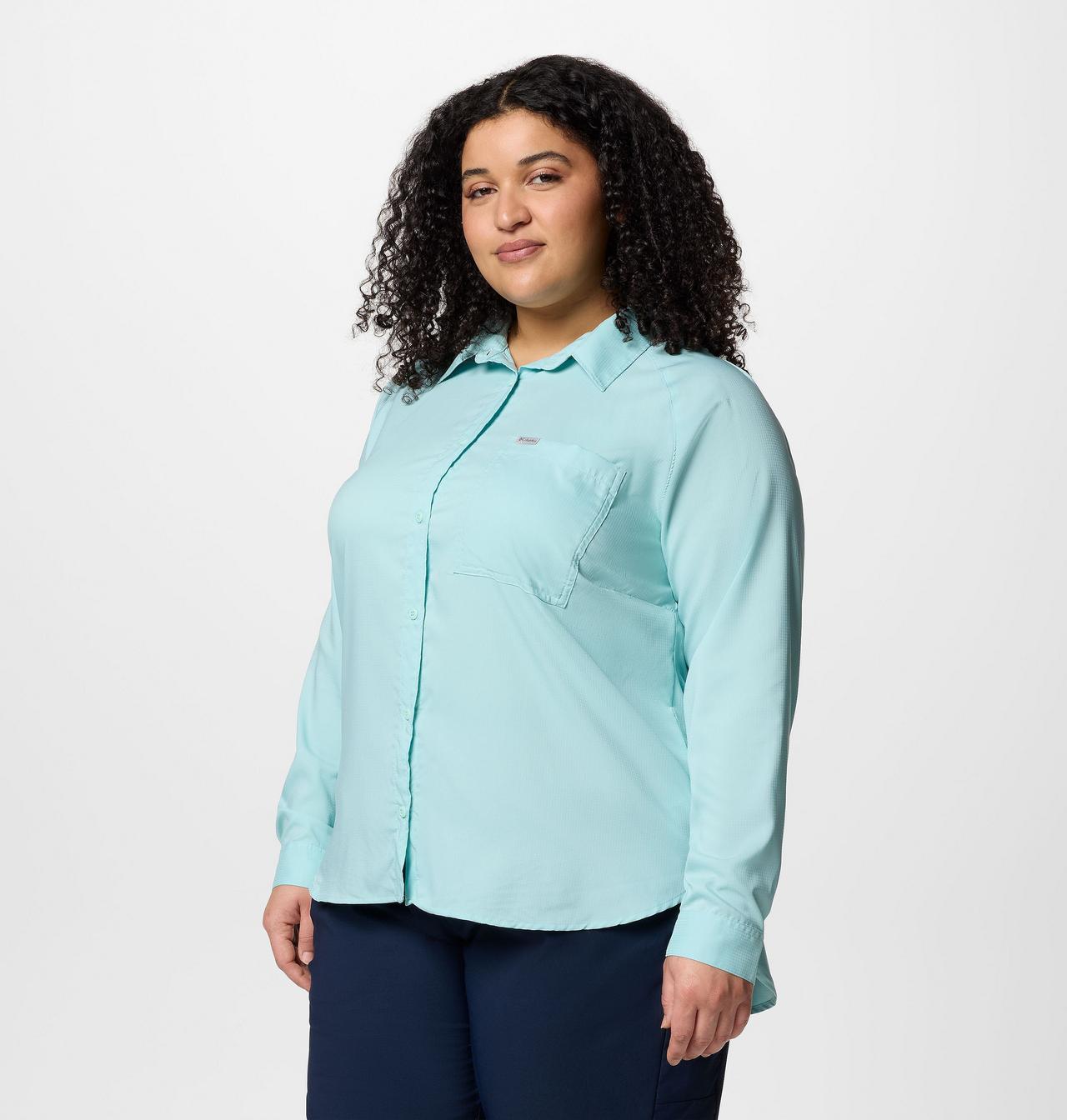 Women’s Anytime Lite™ Long Sleeve Shirt - Plus Size 3