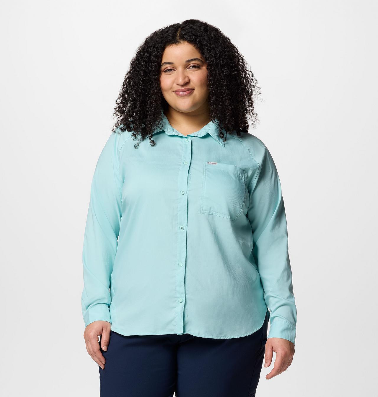 Women’s Anytime Lite™ Long Sleeve Shirt - Plus Size 1