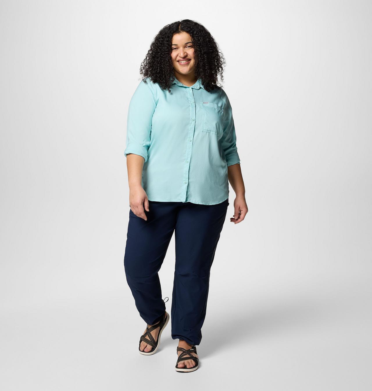 Women’s Anytime Lite™ Long Sleeve Shirt - Plus Size 5