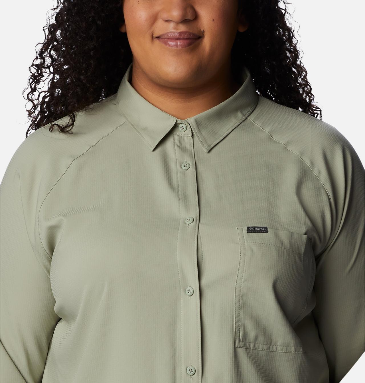 Women’s Anytime Lite™ Long Sleeve Shirt - Plus Size 4