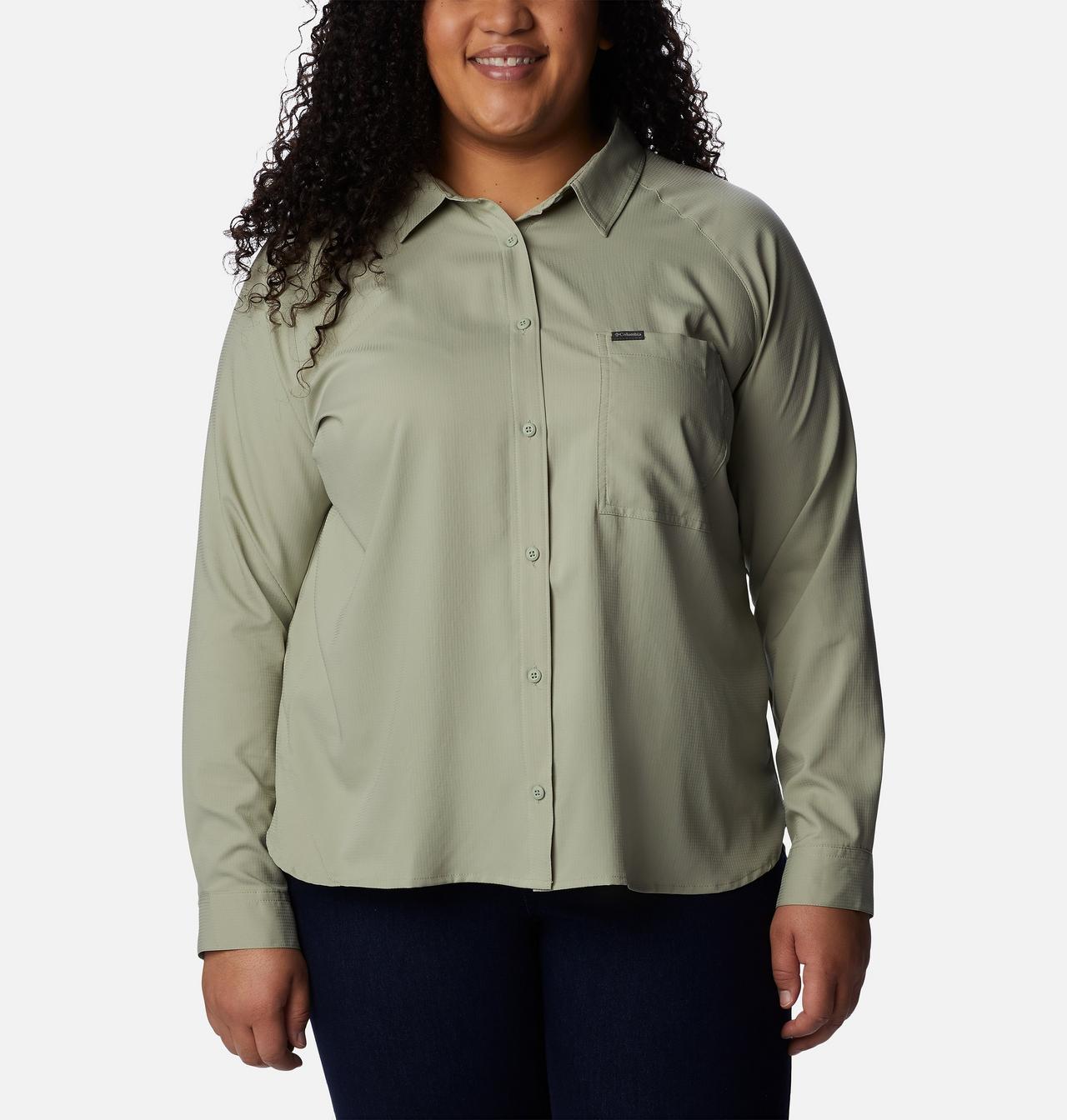 Women’s Anytime Lite™ Long Sleeve Shirt - Plus Size 1