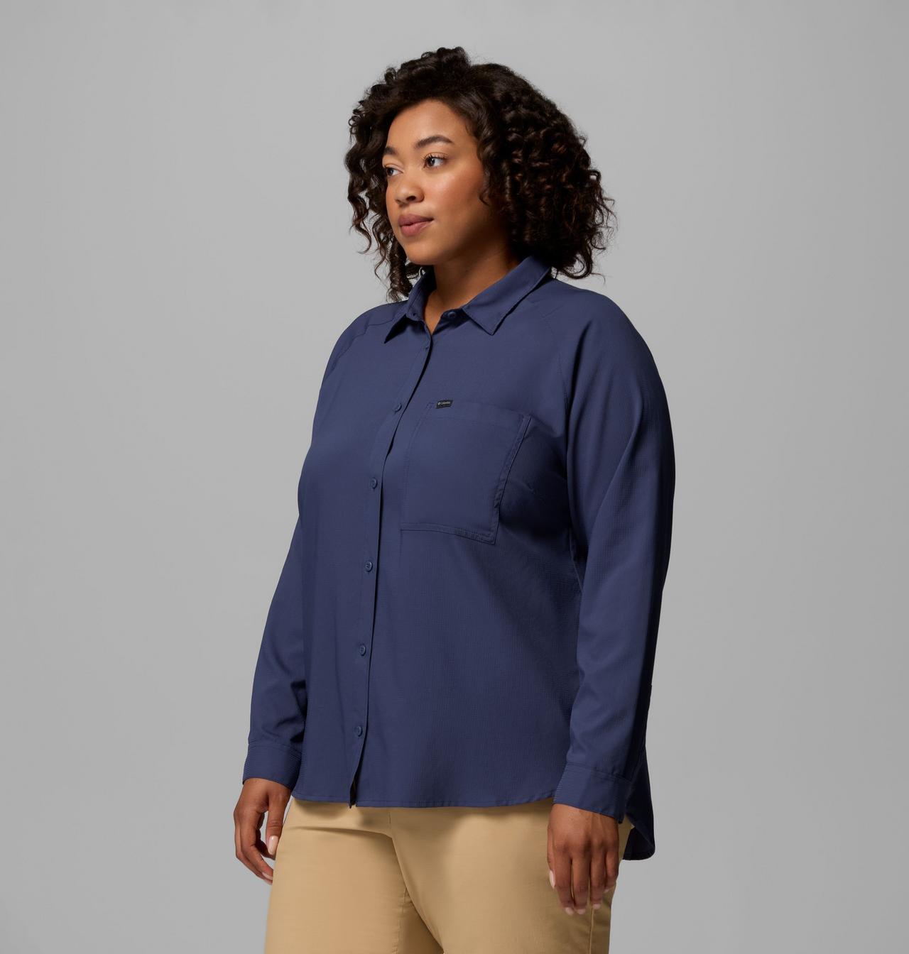 Women’s Anytime Lite™ Long Sleeve Shirt - Plus Size 3