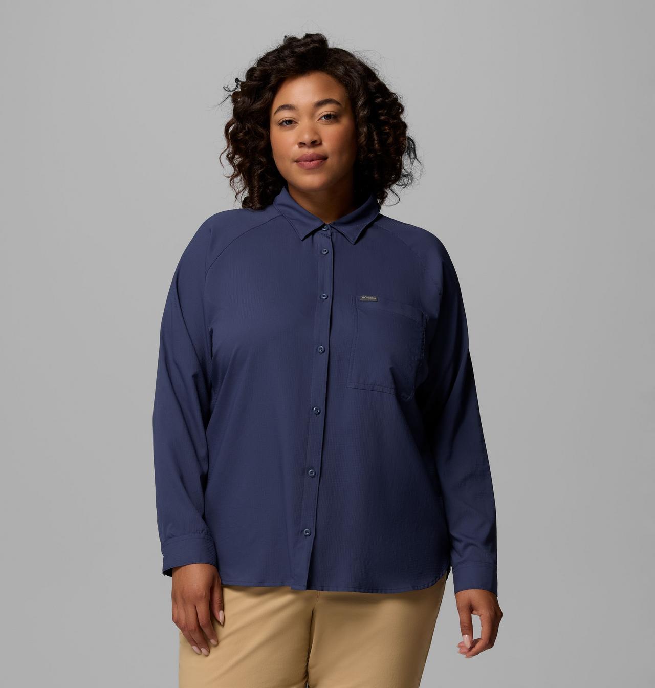 Women’s Anytime Lite™ Long Sleeve Shirt - Plus Size 1
